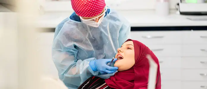 Teeth cleaning in karama