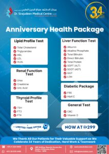 Anniversary Health Package